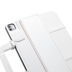 PITAKA FlipBook Case // White (iPad 12.9")