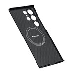 PITAKA MagEZ Case // Black/Grey Twill (Samsung S23+)