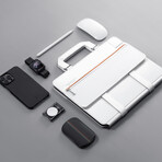 PITAKA FlipBook Case // White (iPad 12.9")