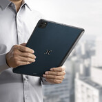 PITAKA MagEZ Case Pro // Black/Blue Twill (iPad Pro 11" 2022)