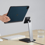 PITAKA MagEZ Case Pro // Black/Blue Twill (iPad Pro 11" 2022)