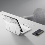 PITAKA FlipBook Case // White (iPad 12.9")