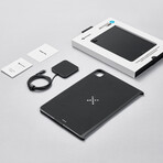 PITAKA MagEZ Case Pro // Black/Grey Twill (iPad Pro 11" 2022)