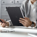 PITAKA MagEZ Case Pro // Black/Grey Twill (iPad Pro 11" 2022)