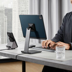 PITAKA MagEZ Case Pro // Black/Blue Twill (iPad Pro 11" 2022)