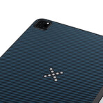 PITAKA MagEZ Case Pro // Black/Blue Twill (iPad Pro 11" 2022)