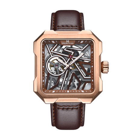 Heritor Campbell Skeleton Automatic // HERHS3304