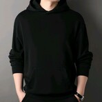 Pullover Hoodie // Black (XS)