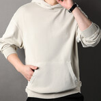 Pullover Hoodie // Beige (XS)