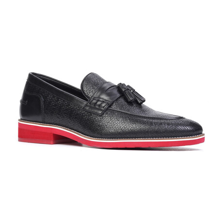 Garica Tassel Loafer // Black (US: 7)