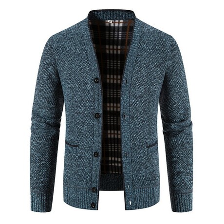 Cardigan Sweater // Blue (XS)