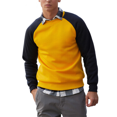 Sweatshirt // Yellow + Black (XS)