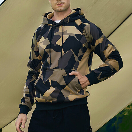Hoodie // Yellow Camouflage (XS)