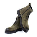 Gene Boots // Green Suede (Euro: 38)