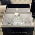 Adamas Pisco Naked Bottle 750 ml + 100ml & 2 Premium Shot Glasses Gift Set