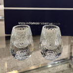 Adamas Pisco Naked Bottle 750 ml + 2 Premium Shot Glasses