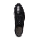 Ford Quarter Brogue Oxford // Black Leather Sole - Style EE (US: 9)