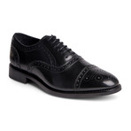 Ford Quarter Brogue Oxford // Black Leather Sole - Style EE (US: 9)