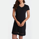 Gabriela Nightie // Noir (2XL)