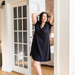 Eva Sleep Shirt // Black (S)