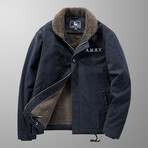 Aviator Jacket // Dark Blue (L)