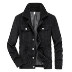 Corduroy Jacket // Black (XS)