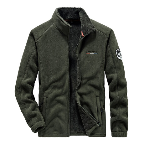 Fleece Jacket V2 // Army Green (XS)