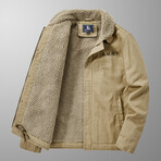 Aviator Jacket // Khaki (S)