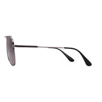 Mens PR63XS 5AV09G 61MM Sunglasses // Gunmetal + Grey Gradient