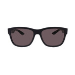 Mens PS03QS DG00A7 Sunglasses // Black Rubber + Grey Gradient