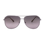 Mens PR63XS 5AV09G 61MM Sunglasses // Gunmetal + Grey Gradient