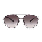 Men's // PR51YS M4Y0A7 Aviator Sunglasses // Black + Gray Gradient