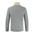 Turtleneck Sweater // Gray (M)