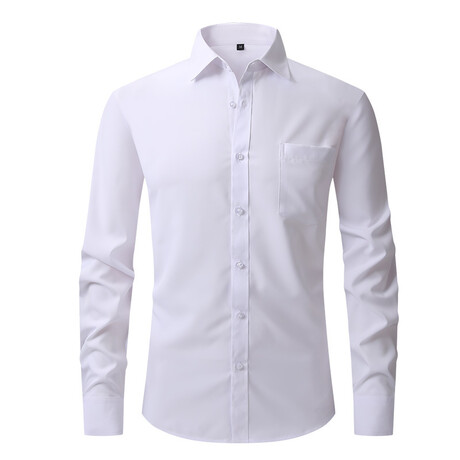 Long Sleeve Button Up Shirt V2 // White (XS)