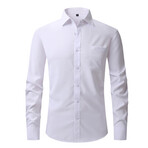 Long Sleeve Button Up Shirt V2 // White (S)