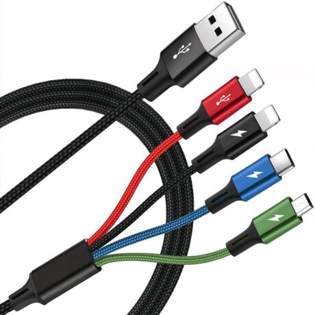 4 in 1 Charge Cable // 3pack