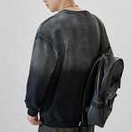 Sweatshirt // Degraded Black (XS)