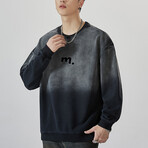 Sweatshirt // Degraded Black (XS)