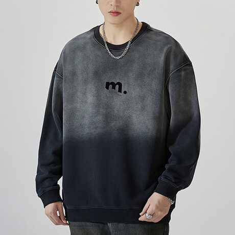 Sweatshirt // Degraded Black (XS)