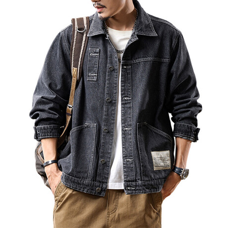Denim Jacket // Dark Gray (XS)