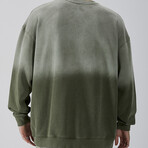 Sweatshirt // Degraded Army Green (XL)