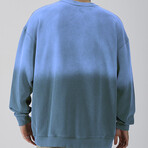 Sweatshirt // Degraded Blue (XS)