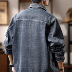 Denim Jacket // Dark blue (XS)