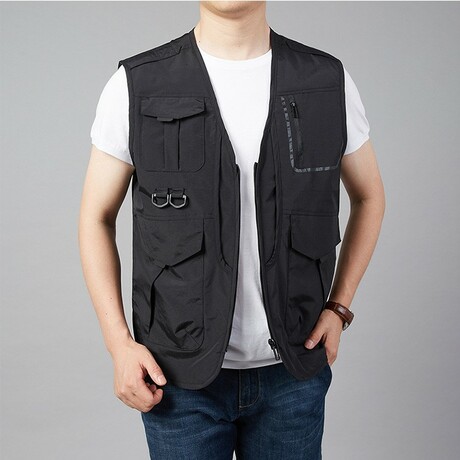 Utility Vest // Black (XS)