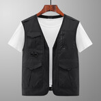 Utility Vest // Black (4XL)