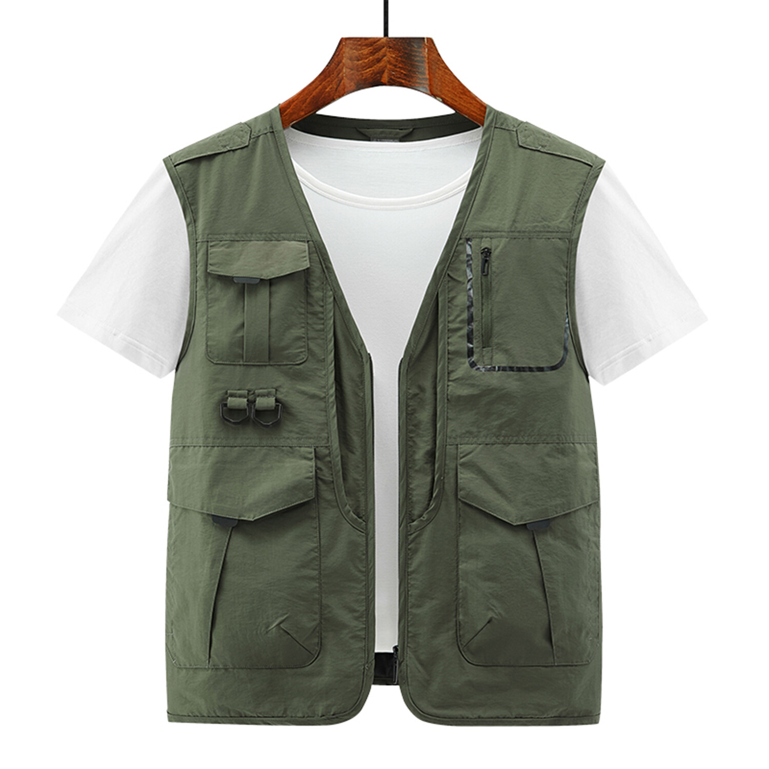 Style 2 Vest // Army Green (3XL) - Bookmark Performance Vests - Touch ...