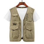 Utility Vest // Khaki (L)