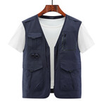 Utility Vest // Dark Blue (4XL)