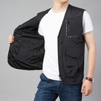 Utility Vest // Black (4XL)