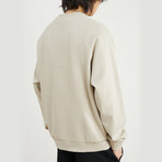 Logo Sweatshirt // Beige (M)